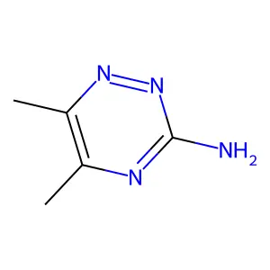 3-氨基-5,6-二甲基-1,2,4-三嗪 structure