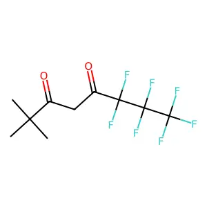 6,6,7,7,8,8,8-七氟-2,2-二甲基-3,5-辛二酮 structure