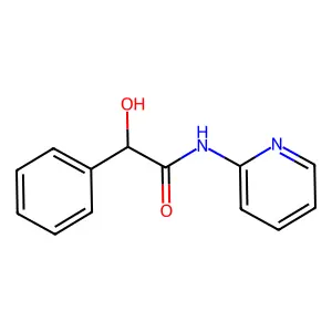 2-羟基-2-苯基-N-(2-吡啶基)乙酰胺 structure