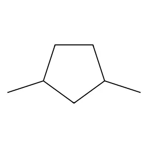 trans-1,3-Dimethylcyclopentane structure