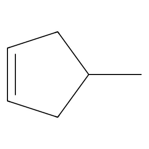 4-Methylcyclopentene structure