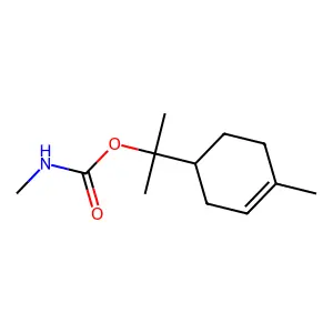 2-(4-Methylcyclohex-3-en-1-yl)propan-2-yl hydrogen methylcarbonimidate structure