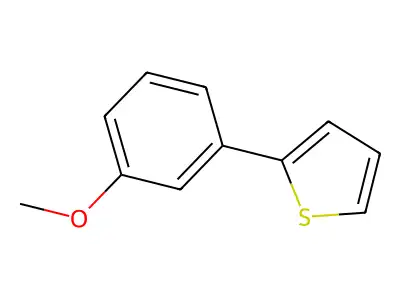 2-(3-Methoxyphenyl)thiophene structure
