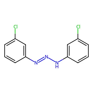 3-chloro-N-[(3-chlorophenyl)diazenyl]aniline structure