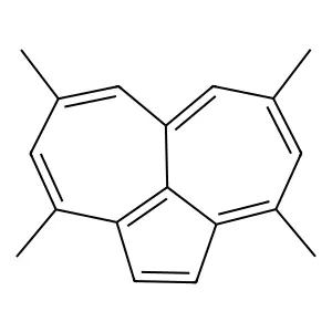 Cyclopenta(ef)heptalene, 3,5,8,10-tetramethyl- structure