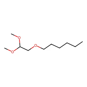 1-(2,2-二甲氧基乙氧基)己烷 structure