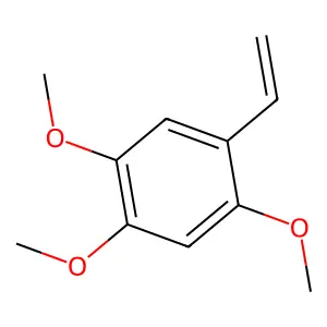 2,4,5-Trimethoxystyrene structure