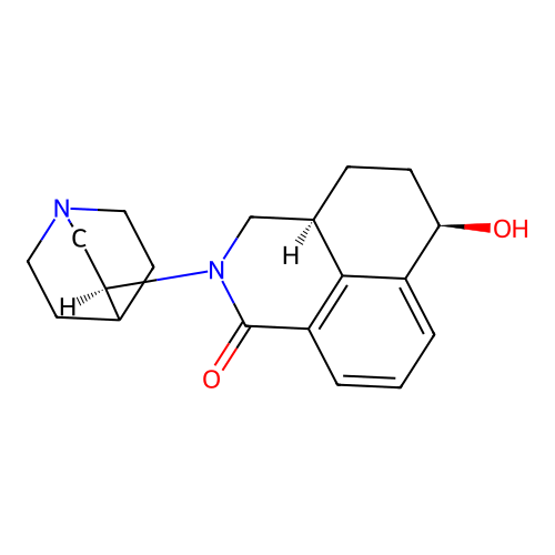 (6R)-Hydroxy (S,S)-Palonosetron structure