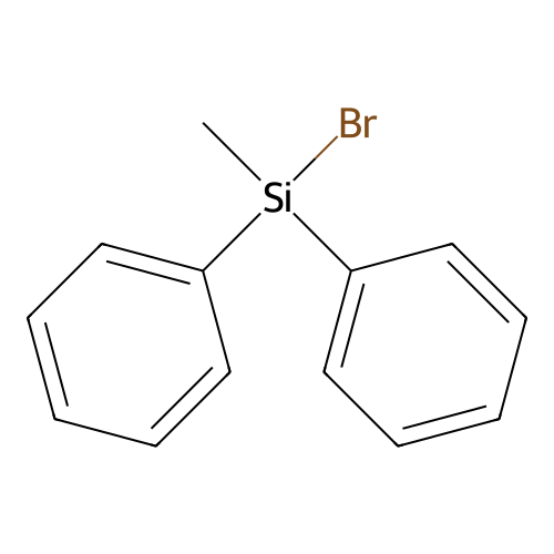 Bromo(methyl)diphenylsilane structure