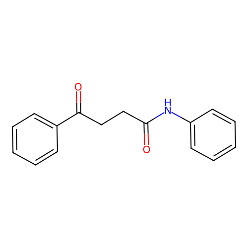 4-oxo-N,4-diphenylbutanamide structure