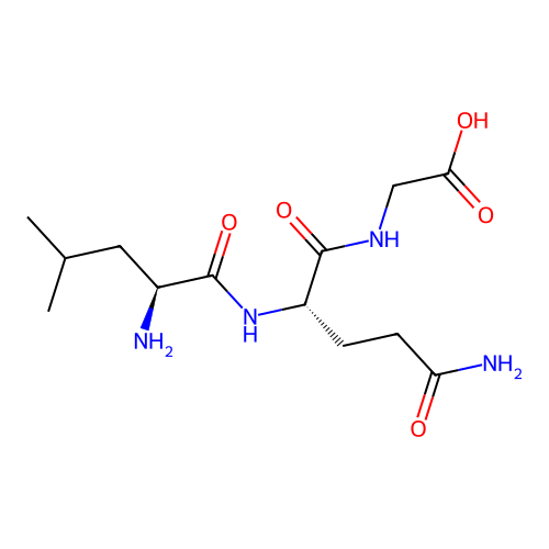 Leu-Gln-Gly structure