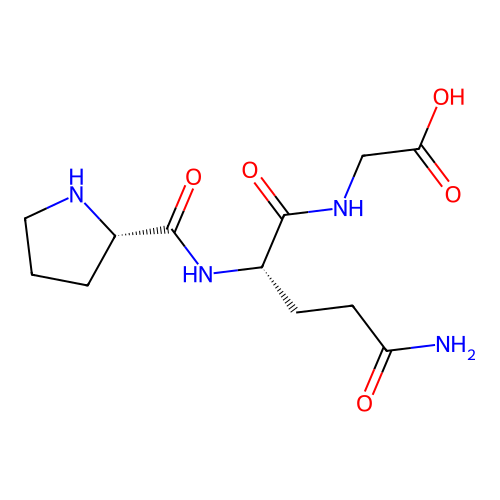 Pro-Gln-Gly structure