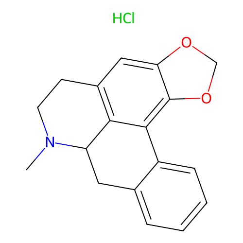 Remerine hydrochloride structure
