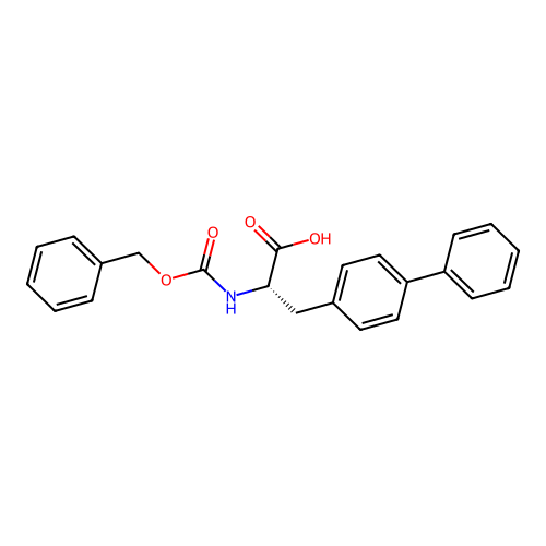 Cbz-4-biphenyl-L-ala structure
