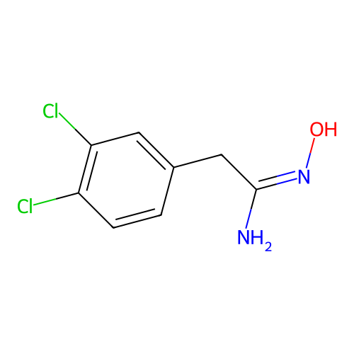 2-(3,4-Dichloro-phenyl)-N-hydroxy-acetamidine structure