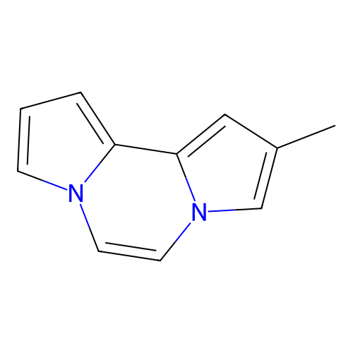 2-Methyldipyrrolo[1,2-a:2',1'-c]pyrazine structure