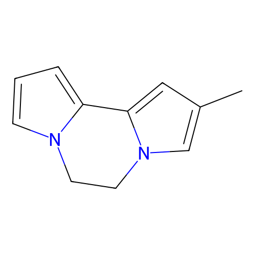 2-Methyl-5,6-dihydrodipyrrolo[1,2-a:2',1'-c]pyrazine structure