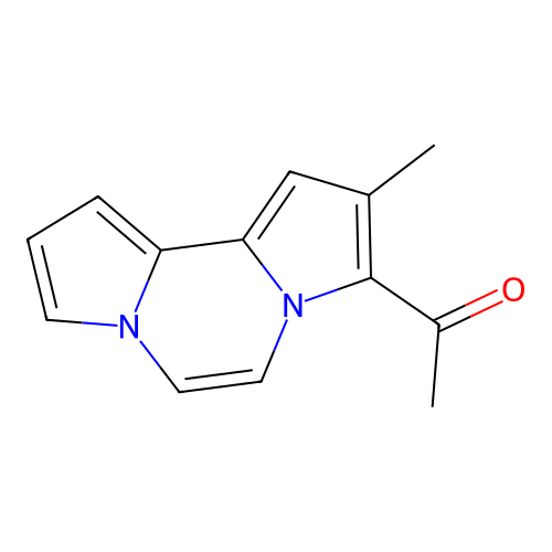 Ethanone, 1-(2-methyldipyrrolo[1,2-a:2',1'-c]pyrazin-3-yl)- structure