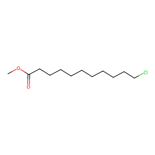 Methyl 11-chloroundecanoate structure