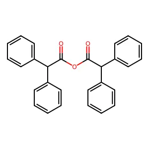 Diphenylacetic acid anhydride structure