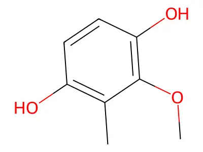 2-Methoxy-3-methylbenzene-1,4-diol structure