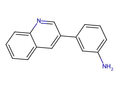 3-(3-Quinolinyl)aniline structure