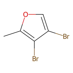3,4-Dibromo-2-methylfuran structure