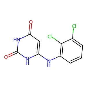 6-(2,3-dichloroanilino)-1H-pyrimidine-2,4-dione structure