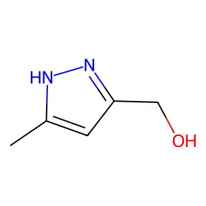 (3-methyl-1H-pyrazol-5-yl)methanol structure