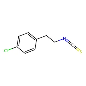 2-(4-Chlorophenethyl) isothicyanate structure