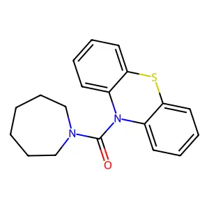 1-azepanyl(10H-phenothiazin-10-yl)methanone structure