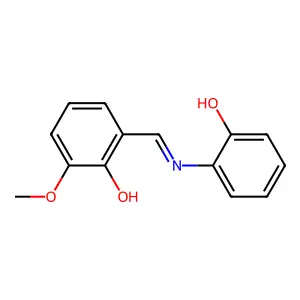 Alpha-(2-hydroxyphenylimino)-6-methoxy-O-cresol structure