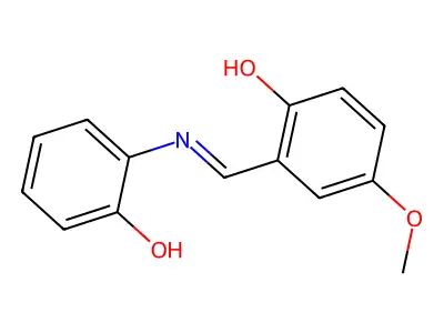 6-[(2-Hydroxyanilino)methylidene]-4-methoxycyclohexa-2,4-dien-1-one structure