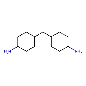 4,4'-Diaminodicyclohexylmethane structure