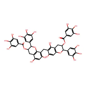 Oolonghomobisflavan der. structure