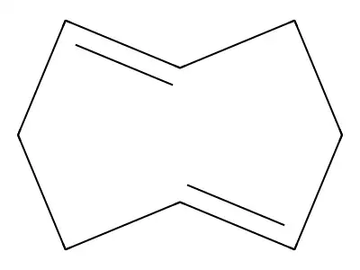 (1E,5E)-Cycloocta-1,5-diene structure