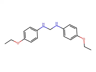 N,N'-Methylenebis(4-ethoxyaniline) structure
