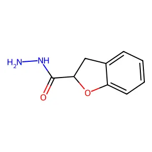 2,3-二氢-1-苯并呋喃-2-甲酰肼 structure