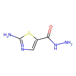 2-氨基-1,3-噻唑-5-甲酰肼 structure