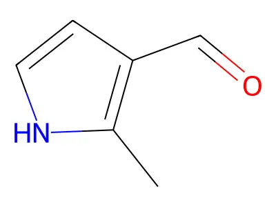 2-methyl-1H-pyrrole-3-carbaldehyde structure
