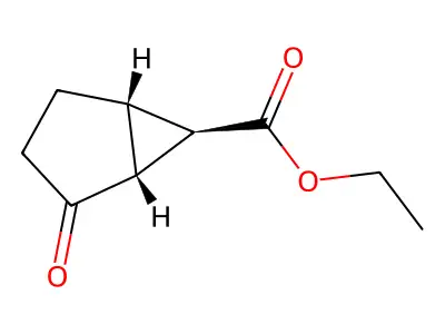 Ethyl 2-oxobicyclo[3.1.0]hexane-6-carboxylate structure