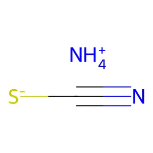 硫氰酸铵 structure