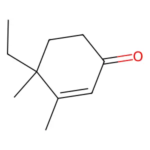 4-Ethyl-3,4-dimethyl-2-cyclohexen-1-one structure