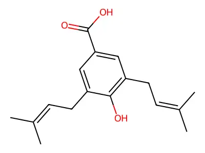 Nervogenic acid structure