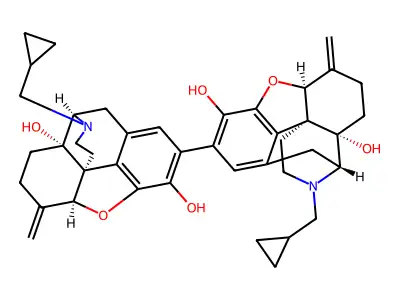 2,2'-Bisnalmefene structure