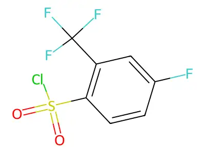 4-Fluoro-2-(trifluoromethyl)benzenesulfonyl Chloride structure