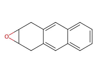 2,3-Epoxy-1,2,3,4-tetrahydroanthracene structure