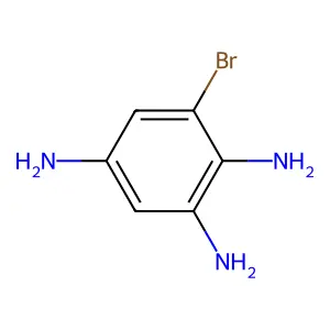 6-溴苯-1,2,4-三胺 structure