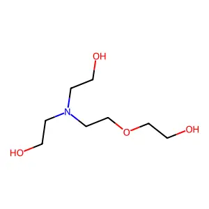 2,2'-((2-(2-羟乙氧基)乙基)亚氨基)双乙醇 structure