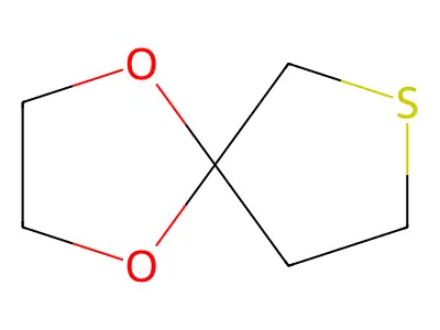 1,4-Dioxa-7-thiaspiro[4.4]nonane structure
